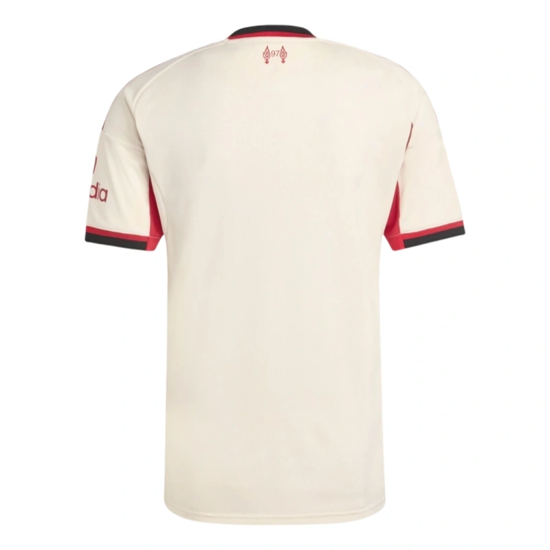 Liverpool away football jersey 25-26 Fan version