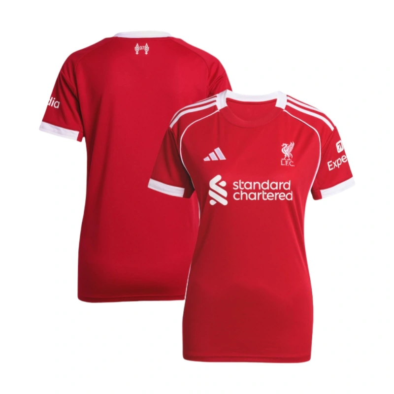 Liverpool home football jersey 25-26 Fan version -Women