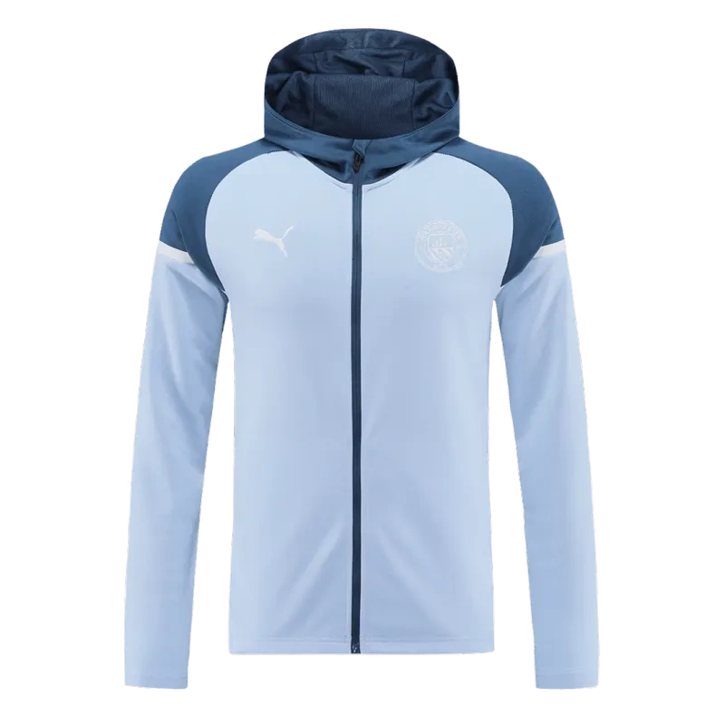 Manchester City Hoodie Training Kit (Jacket+Pants) 2024-25