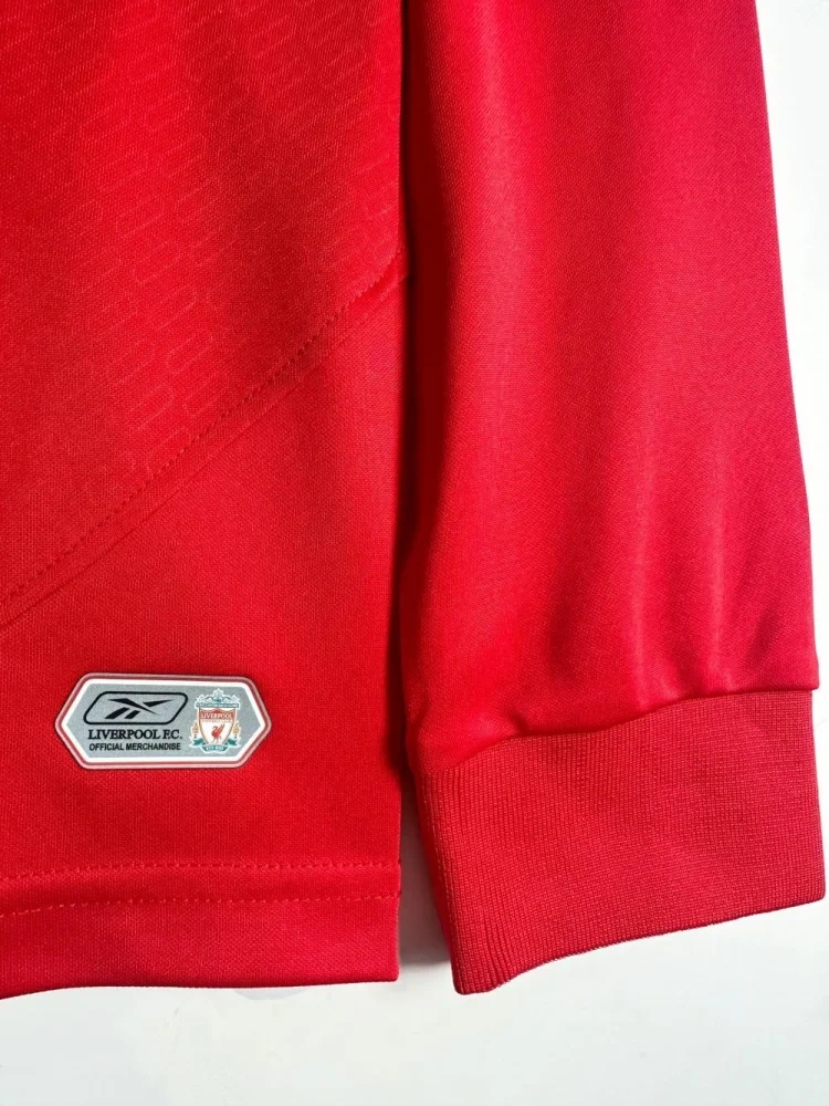 Retro Liverpool FC Home Football Jersey Long Sleeve 2004/2005