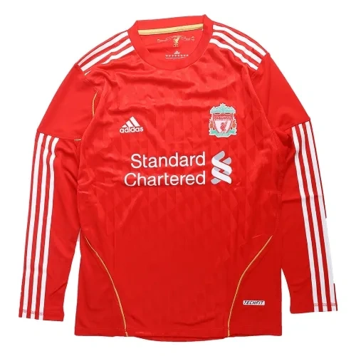 2011-2012 Liverpool Retro Long Sleeve Jersey Home