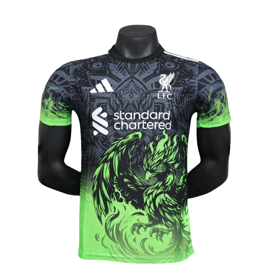 2024-2025 Liverpool Fire Phoenix Player Edition Football Jersey