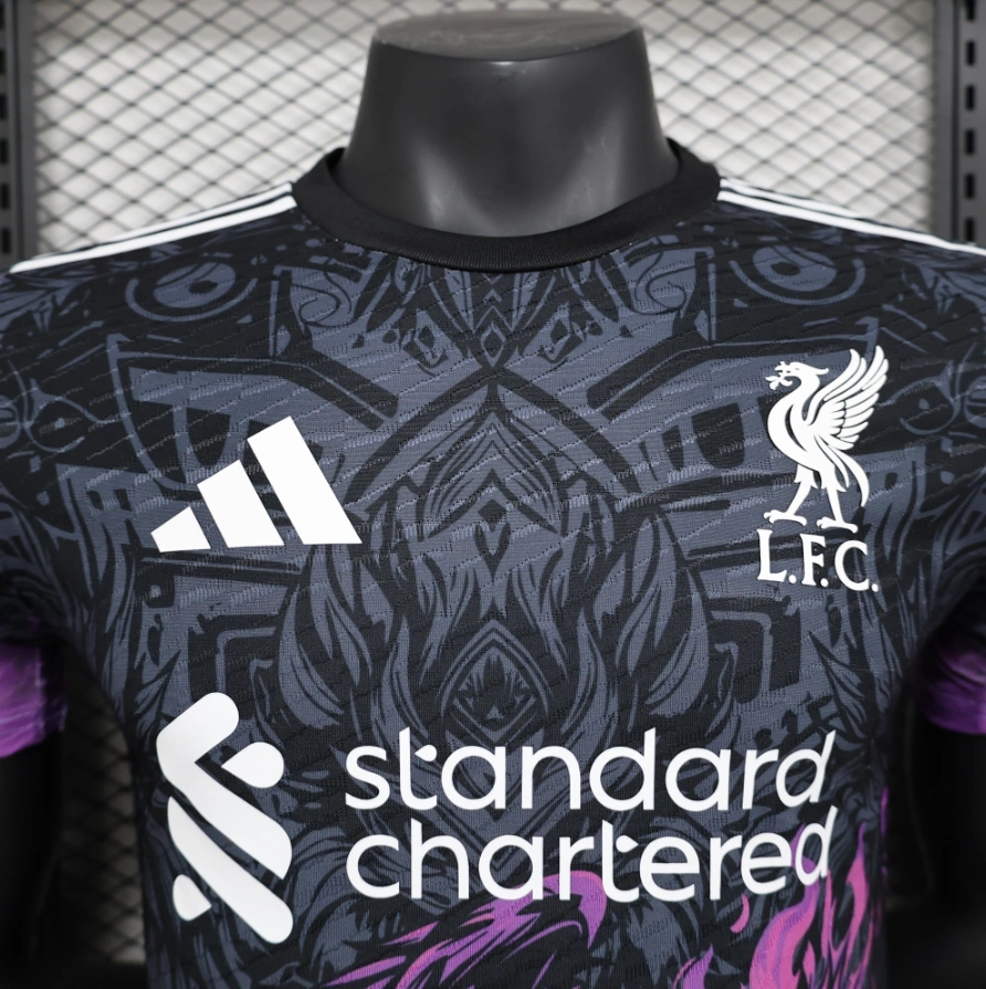 2024-2025 Liverpool Fire Phoenix Player Edition Football Jersey