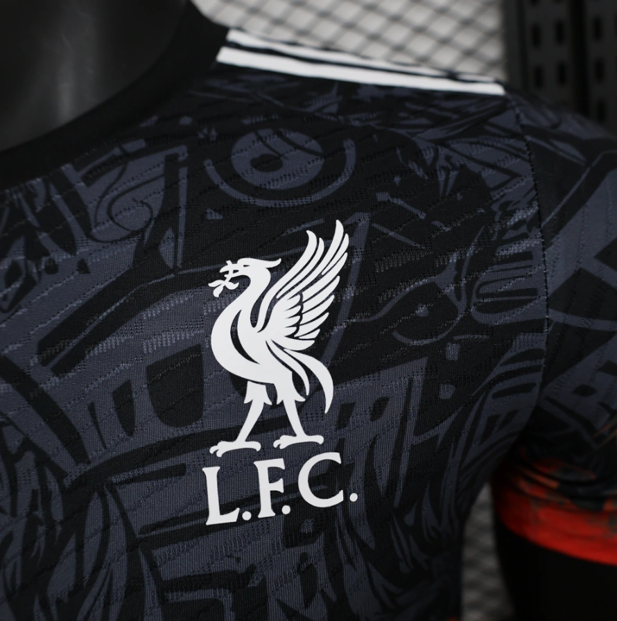 2024-2025 Liverpool Fire Phoenix Player Edition Football Jersey