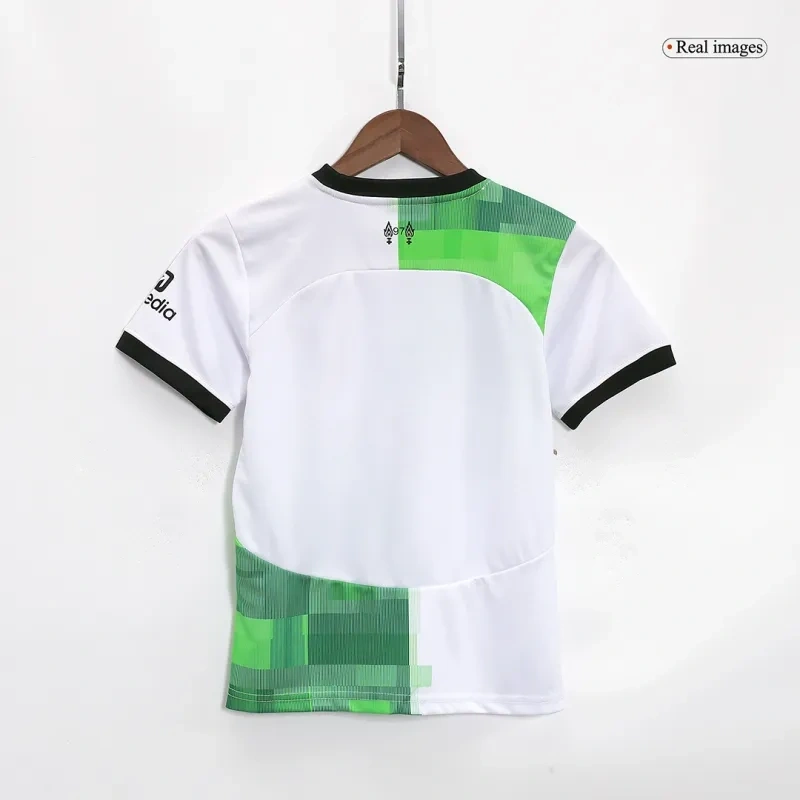 23-24 Kids Liverpool Away Jersey Kit