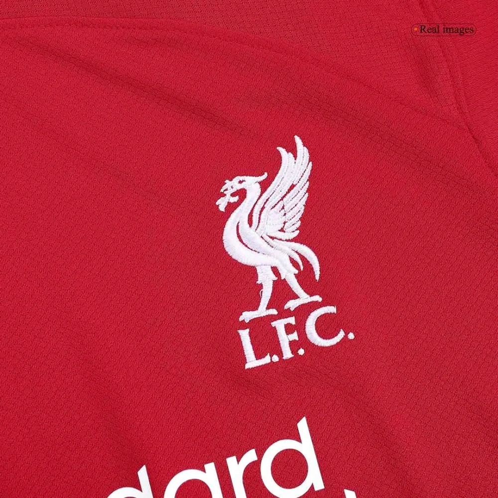 23-24 M.SALAH #11 VIRGIL #4 SZBOSZLAI #8 MAC ALLISTER #10 Liverpool Home Jersey