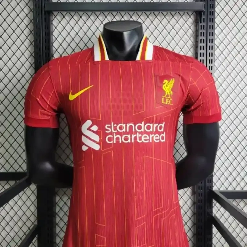 24-25 Liverpool Home Player Version Soccer Jersey