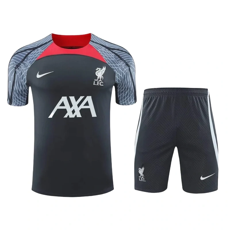 24-25 Liverpool Training Wear Black Suit Shirt