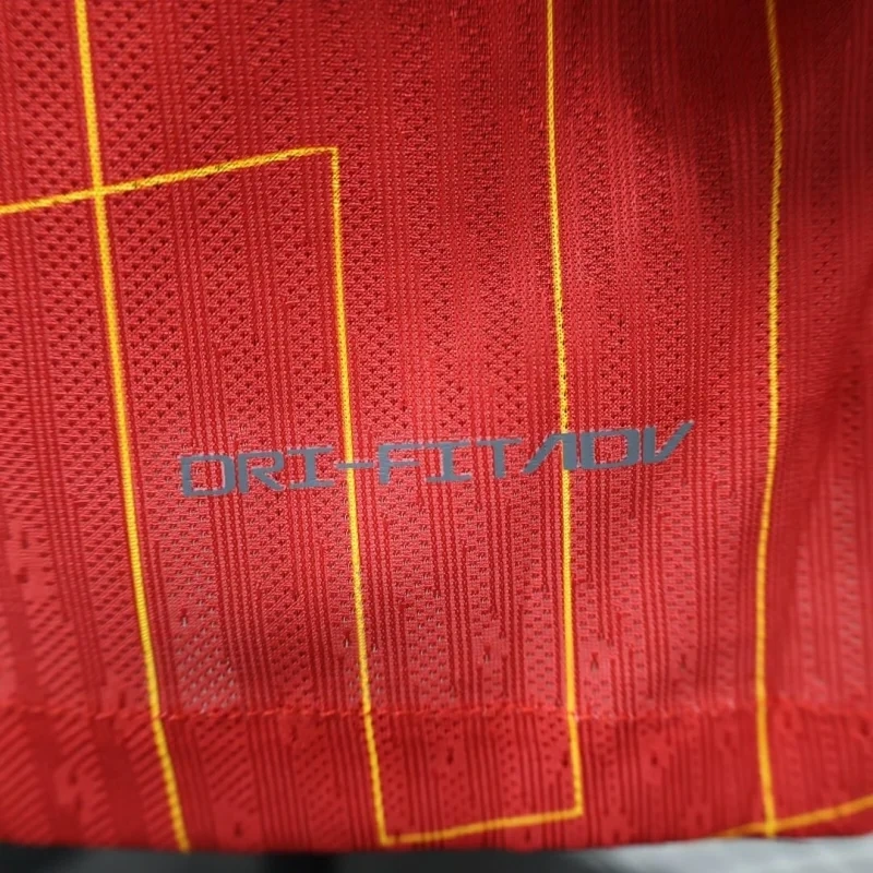 24-25 Player Version Long Sleeve Liverpool Home Football Shirt