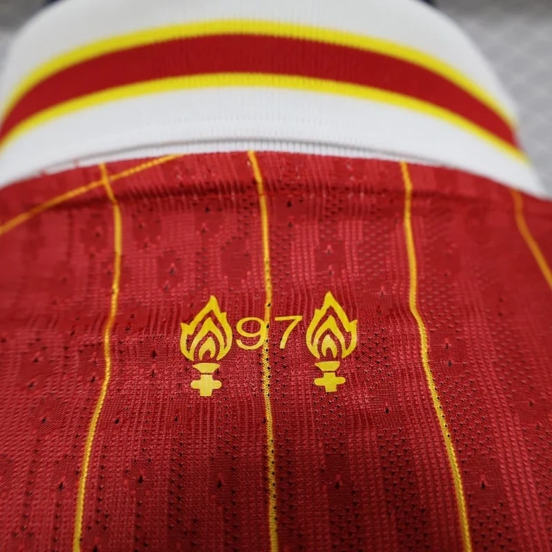 24-25 Player Version Long Sleeve Liverpool Home Football Shirt