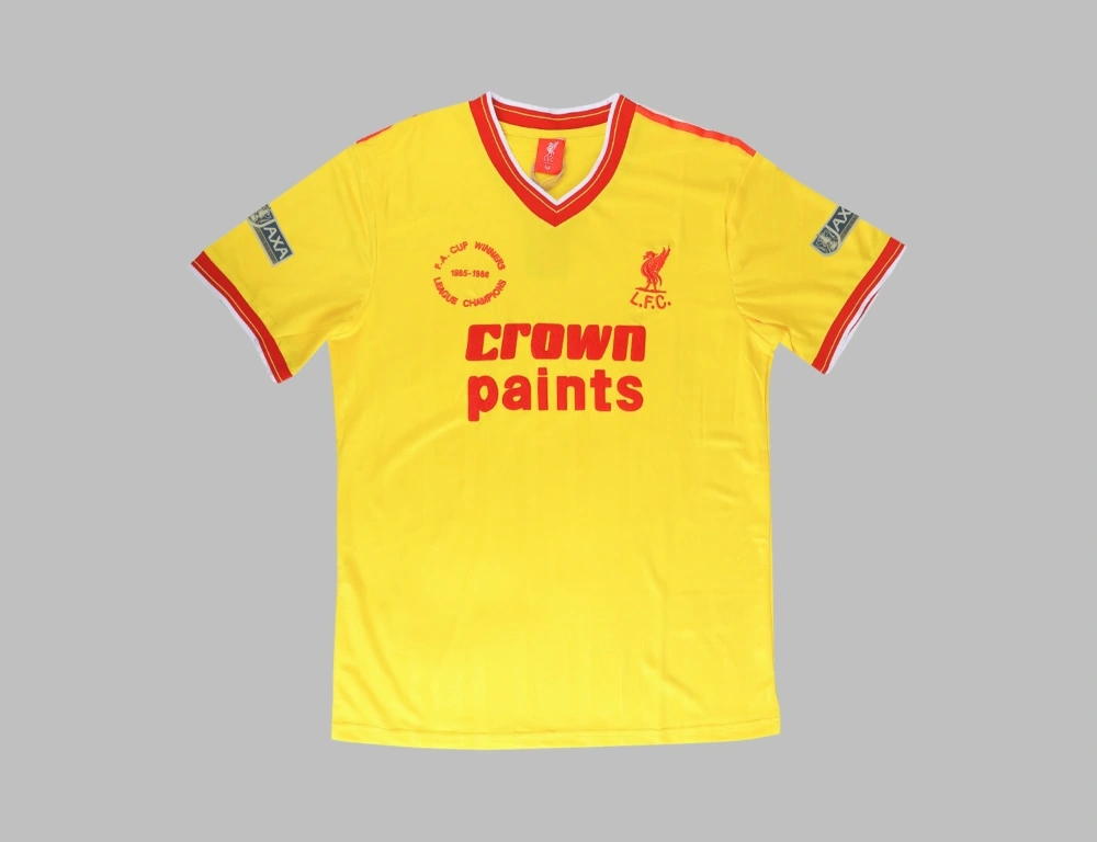 Liverpool Retro Jersey Away Shirt 1985-86