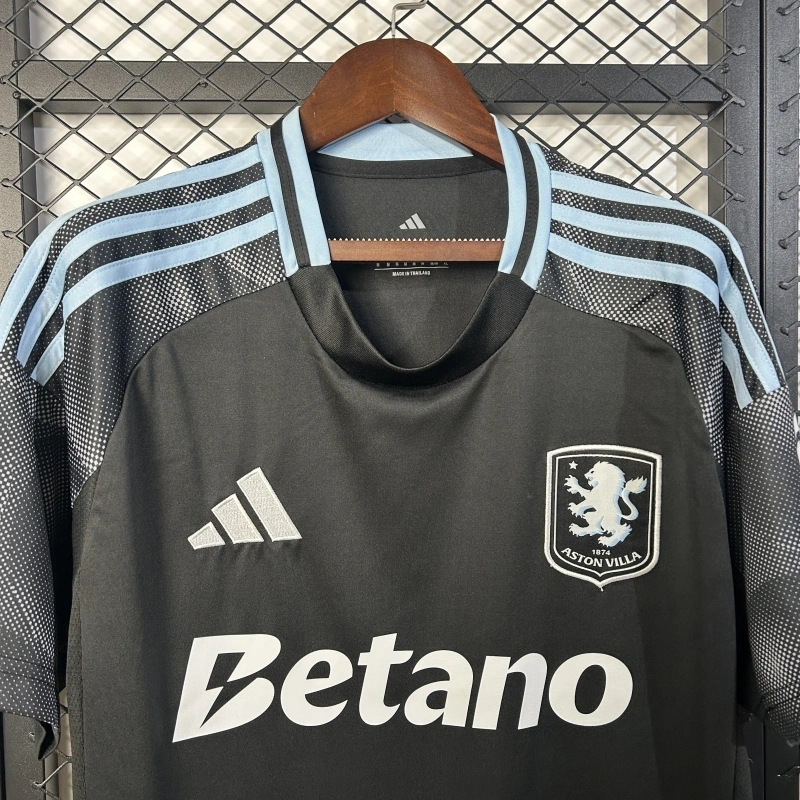 Aston Villa Away Football Jersey 2025-26 Fan Version