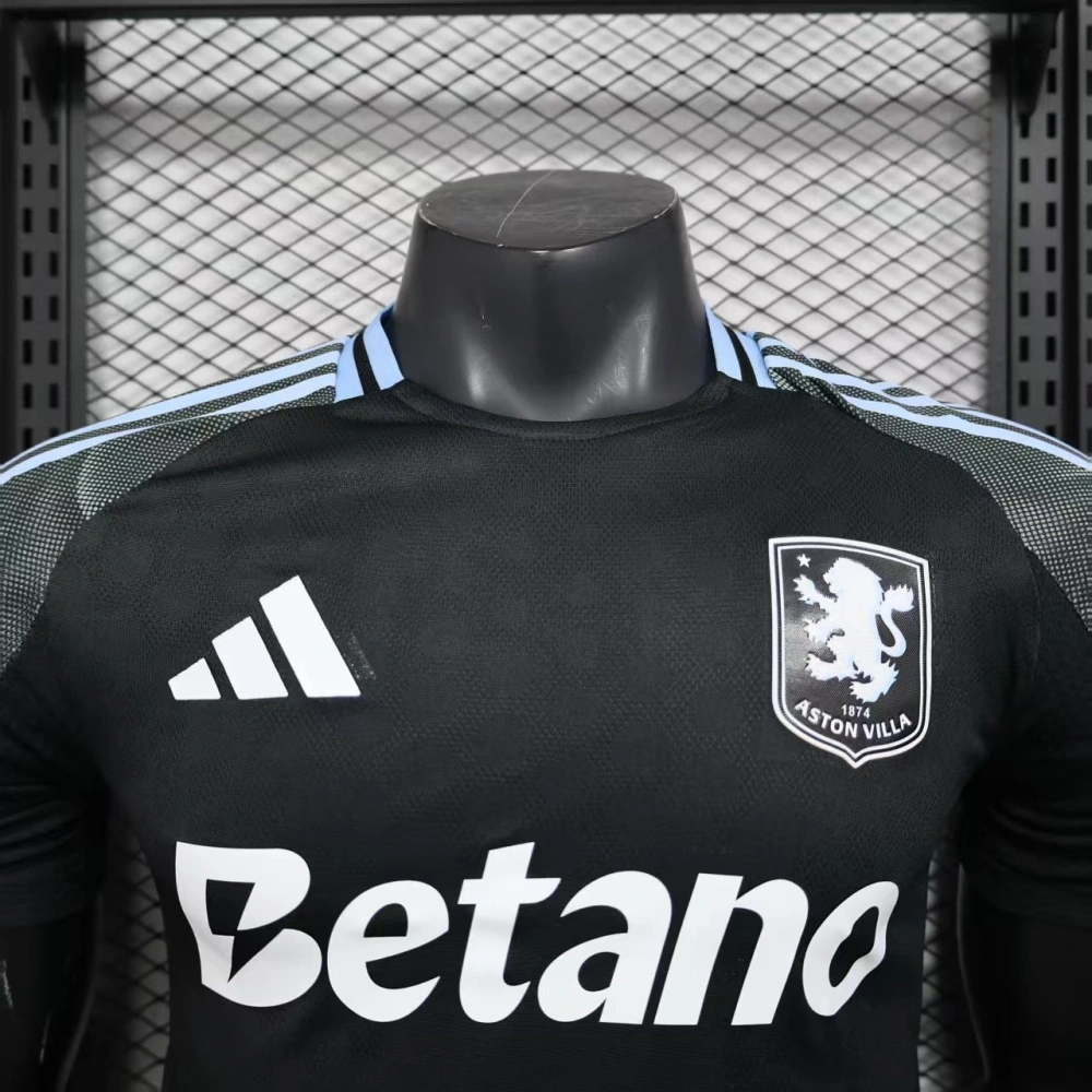 Aston Villa Away Football Jersey 2025-26 Player version