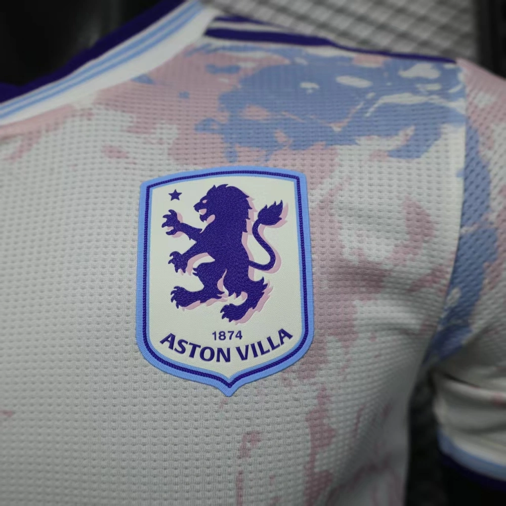 Aston Villa Away Football Jersey 2025-26 Player version