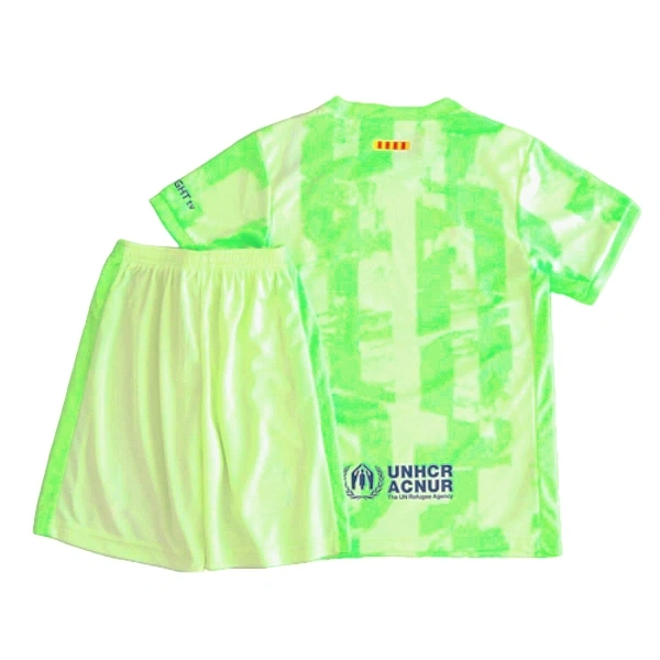 2024-25 Kids Barcelona Third Kit(Jersey+Short) Without Spofity Text
