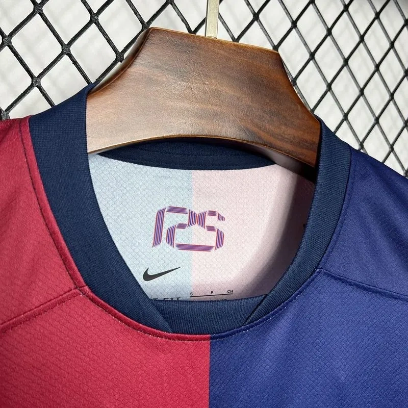 24-25 Barcelona Home Soccer Jersey
