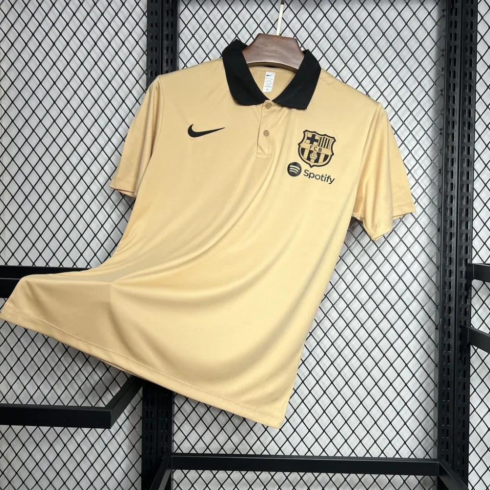 24-25 Barcelona Khaki POLO Shirt