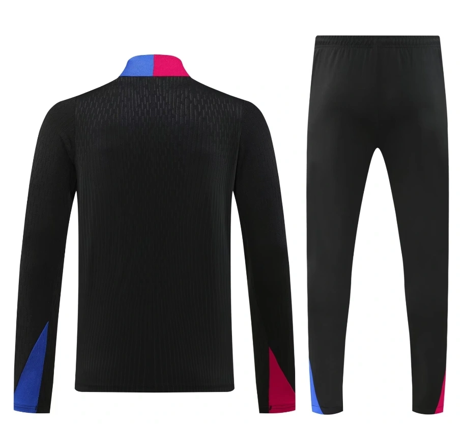 24-25 Barcelona Long Sleeve Training Suit Football Shirts