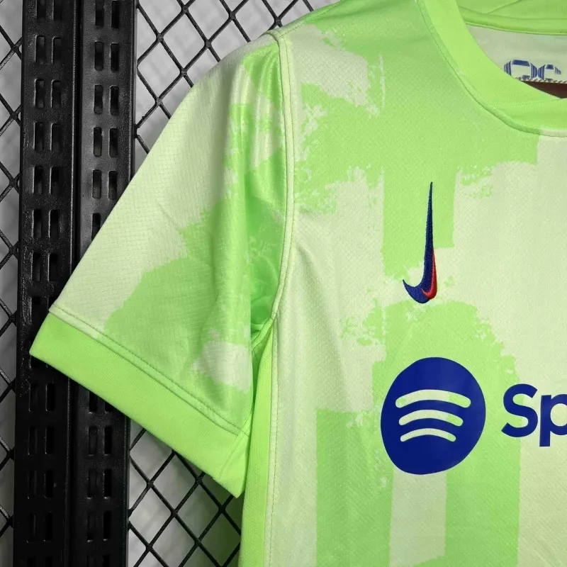 24-25 Barcelona Third Away Soccer Jersey