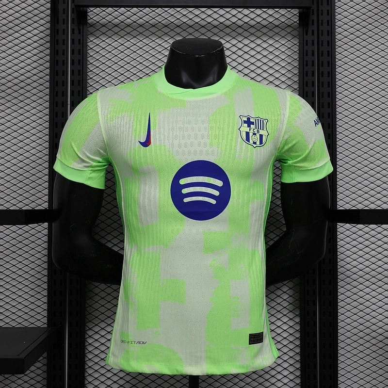 24-25 Barcelona Third Jersey Without Spofity Text Player Version