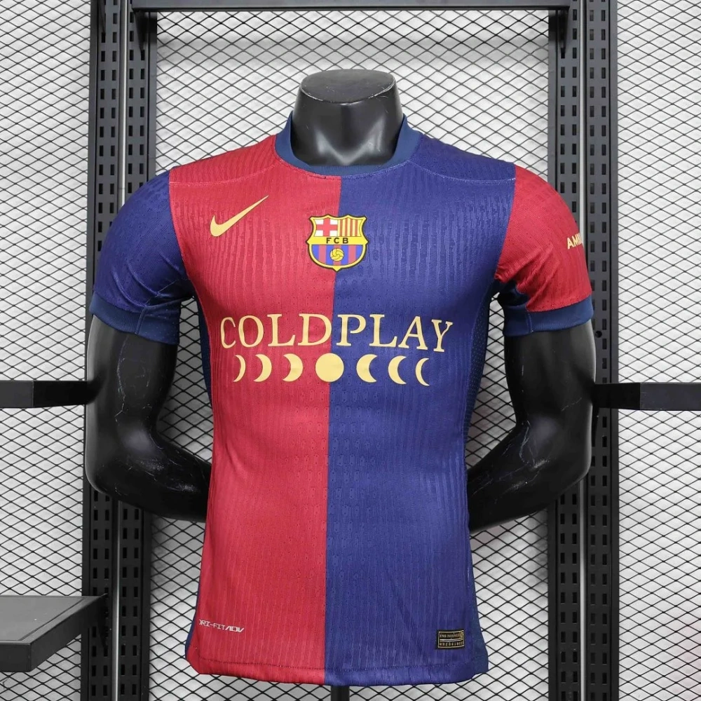 2024/25 Barcelona x COLDPLAY Home Jersey Player Version