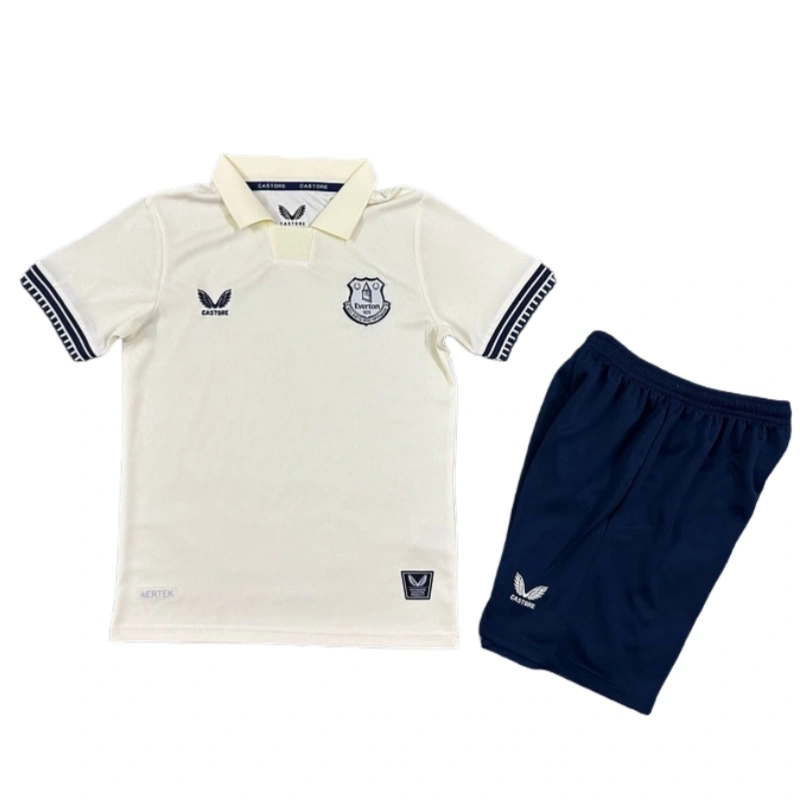 Everton Away Kids Football jersey Kit 2025-26 Fan version