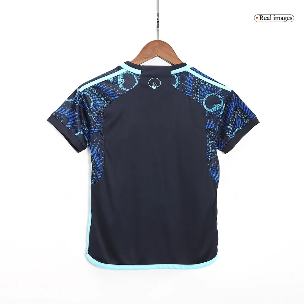 Kids Leeds United Away Kit Jersey+Shorts 2023-24