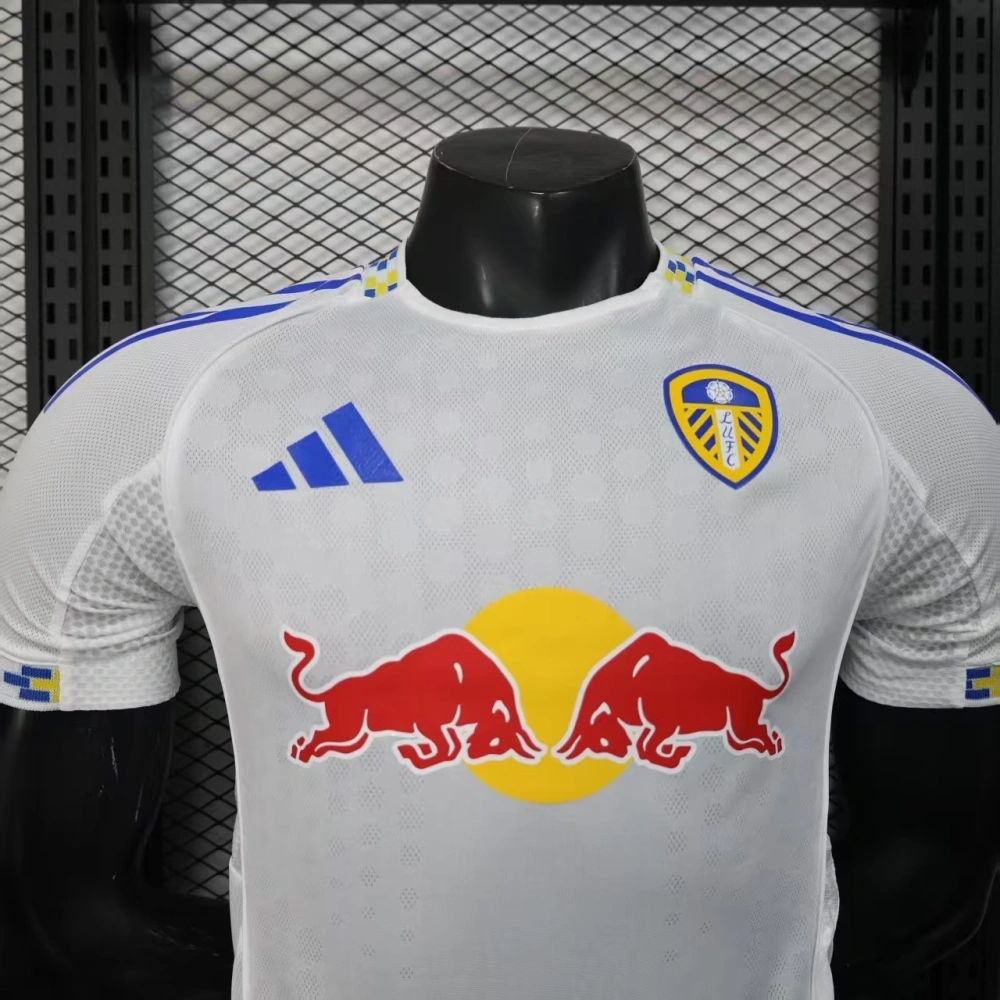 Leeds United Home football Shirt 2025-26 Player version