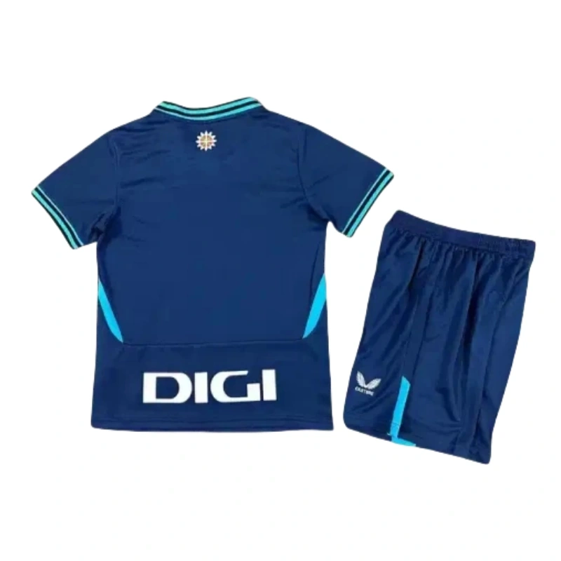 Athletic Bilbao Away Kids Kit Soccer Jersey 2025-26