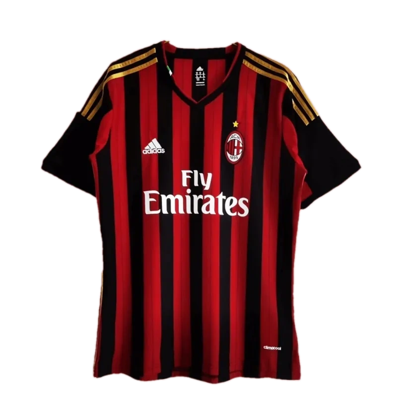 13-14 AC Milan Retro Jersey Home