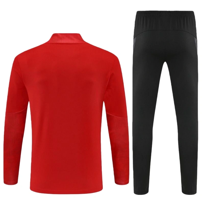 2025-26 AC Milan Training Kit (Sweatshirt+Pants) Red