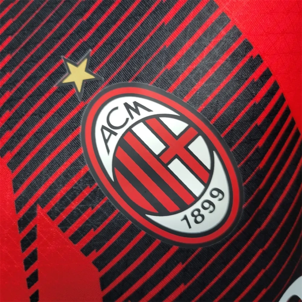 23-24 AC Milan Jersey Home Player Version