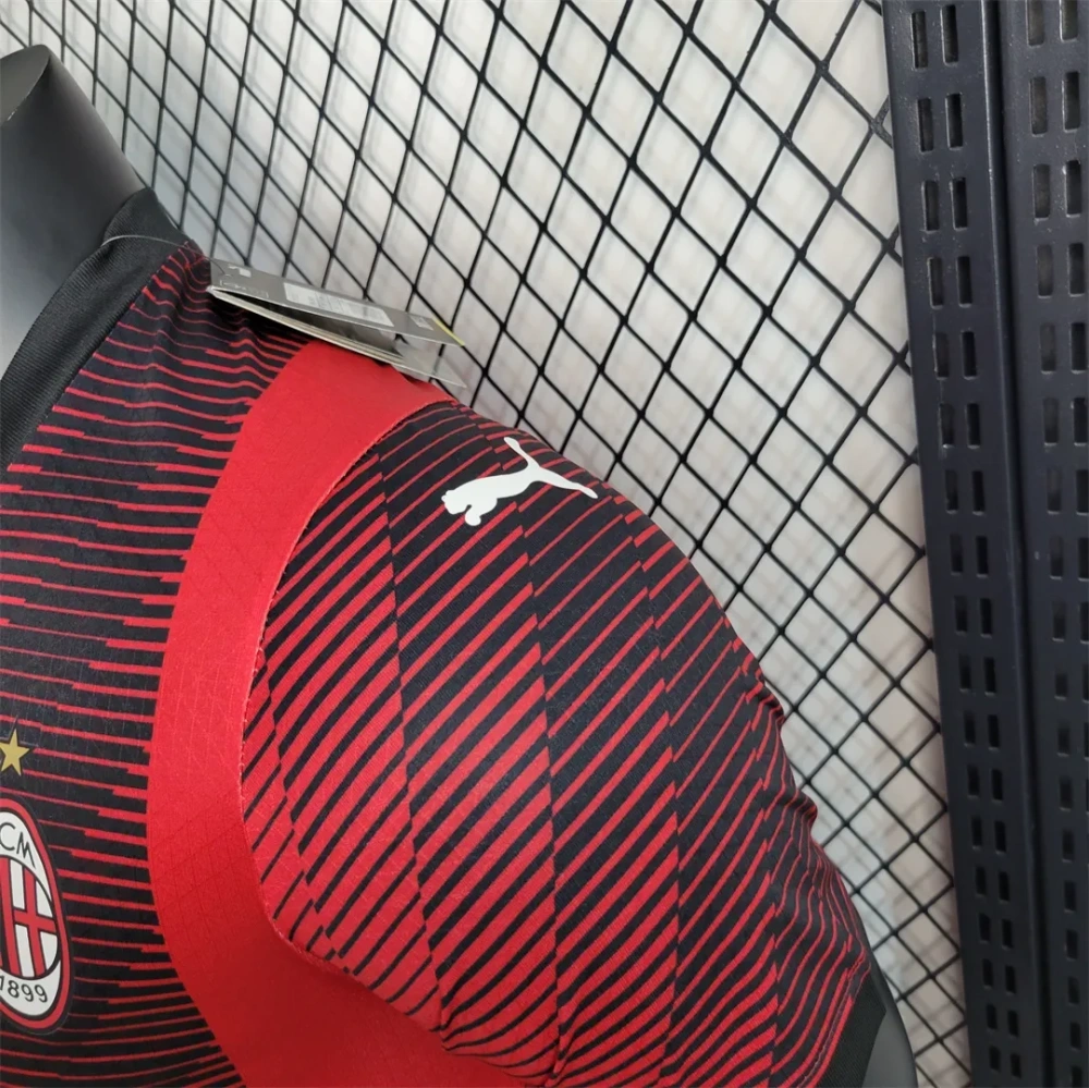 23-24 AC Milan Jersey Home Player Version
