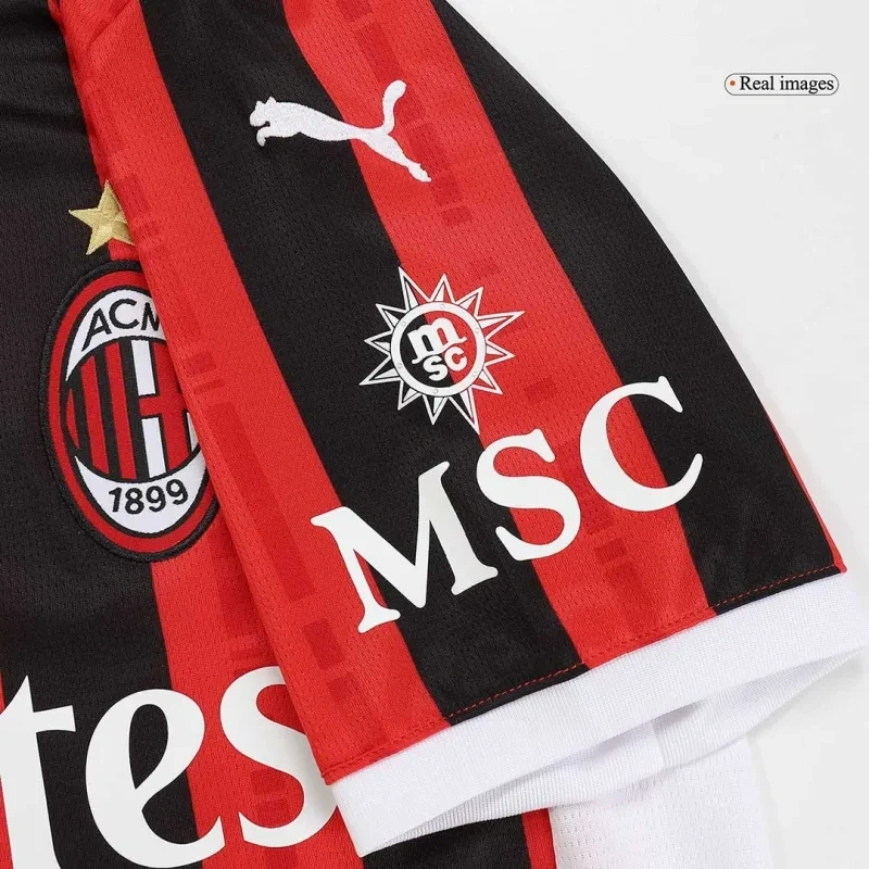 AC Milan Home Kit(Jersey+Shorts) 2024-25