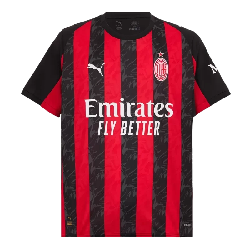 AC Milan Home Shirt Soccer Jersey 2025-26