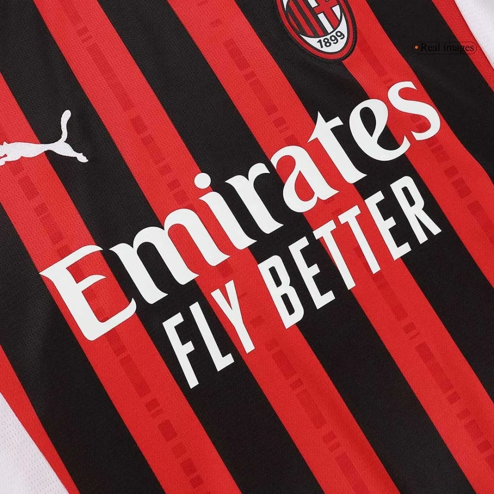 Kids AC Milan Home Jersey Kit 2024-25 Youth Apparels