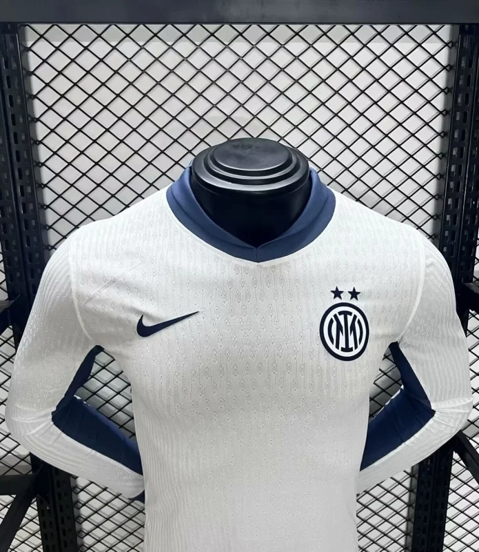 24-25 Inter Milan Away Long Sleeve Kit Player Version Shirt Soccer Jersey