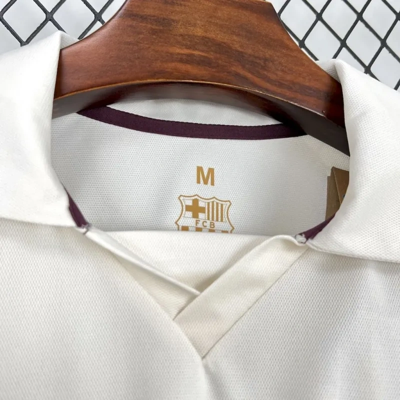 24-25 Barcelona POLO Shirt Lamin Yamal 304 White