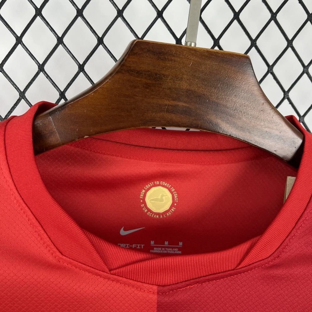 Canada World Cup 2026 Home Short Sleeve Kit & Jersey Fan Version