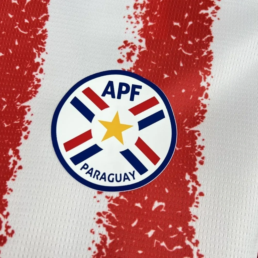 Paraguay World Cup 2026 Home Short Sleeve Kit & Jersey Fan Version