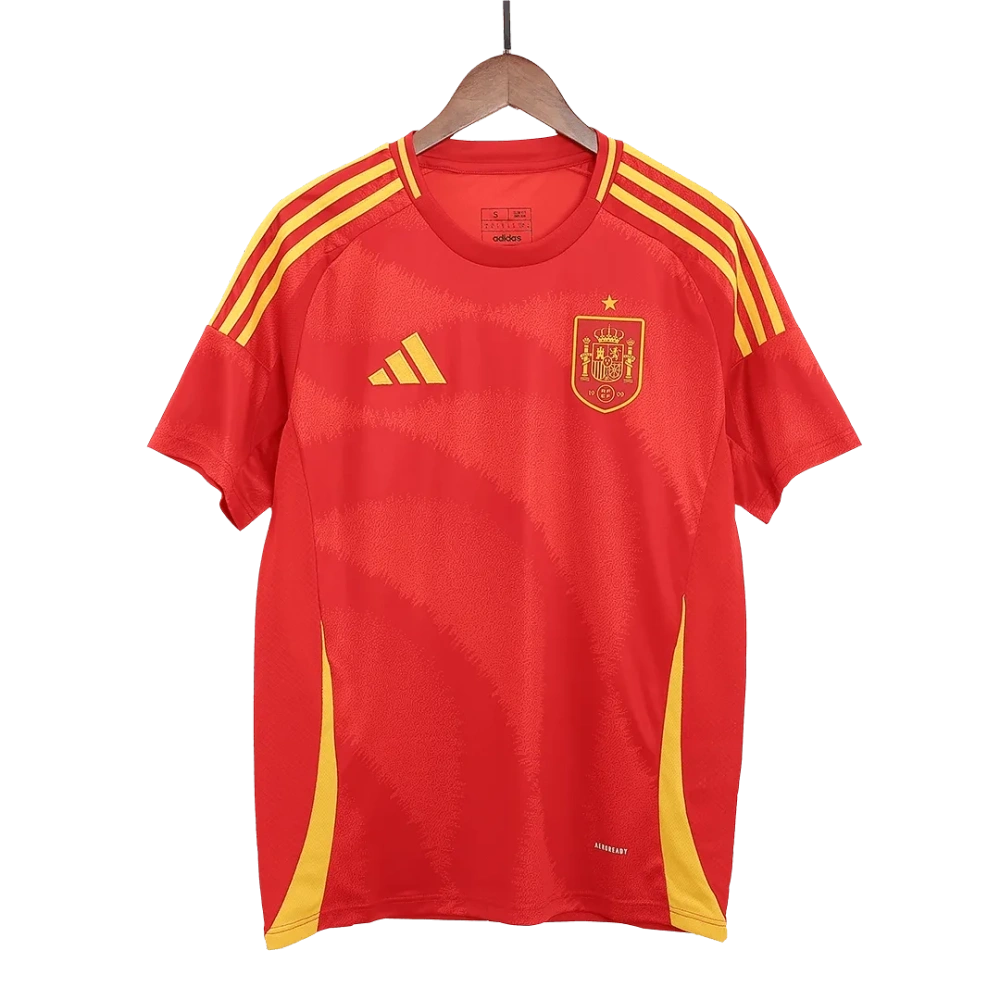Spain Home Jersey LAMINE YAMAL #19 RODRIGO #16 MORATA #7 Euro 2024