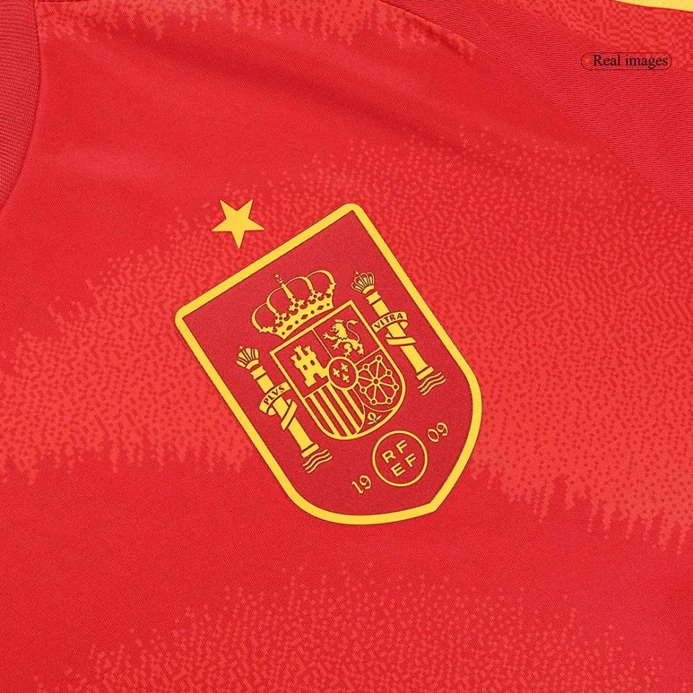 Spain Home Jersey LAMINE YAMAL #19 RODRIGO #16 MORATA #7 Euro 2024