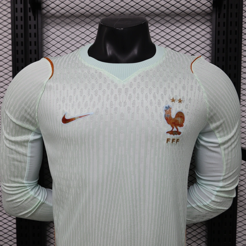 France World Cup 2026 Away Long Sleeve Kit & Jersey Player Version