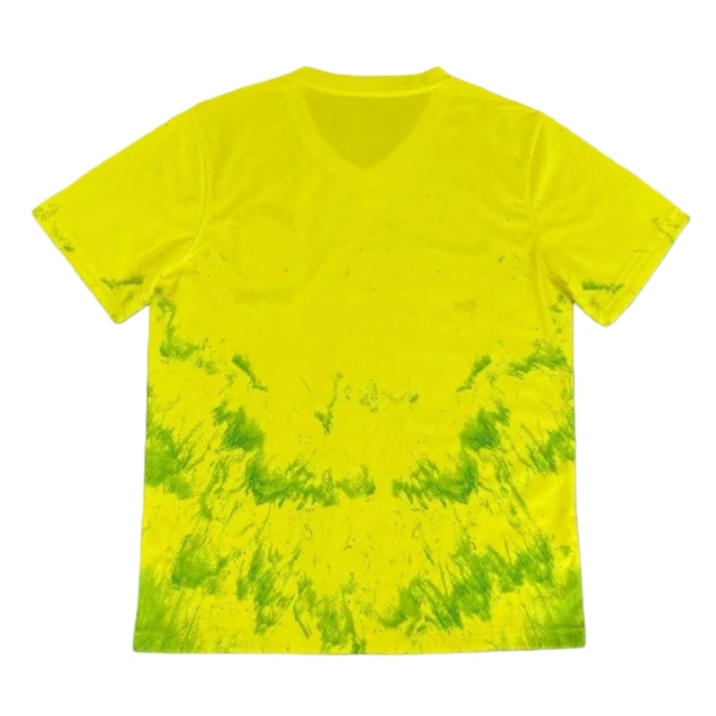 2025-26 Brazil Yellow Special Edition Soccer jersey Fan version
