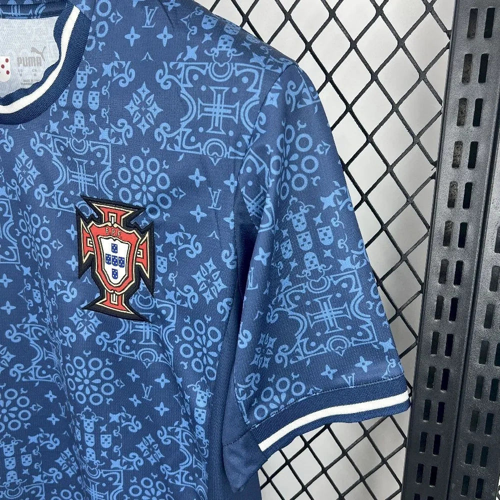 2025-26 Portugal LV special Edition Soccer jersey Fan edition