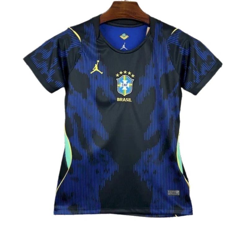 Brazil 2026 World Cup Away Women's Short Sleeve Jersey Fan Version