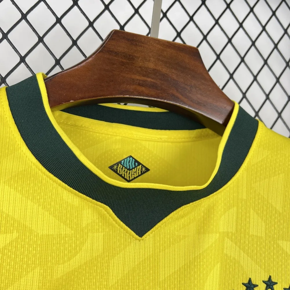 Brazil 2026 World Cup Home Short Sleeve Kit & Jersey Fan Version