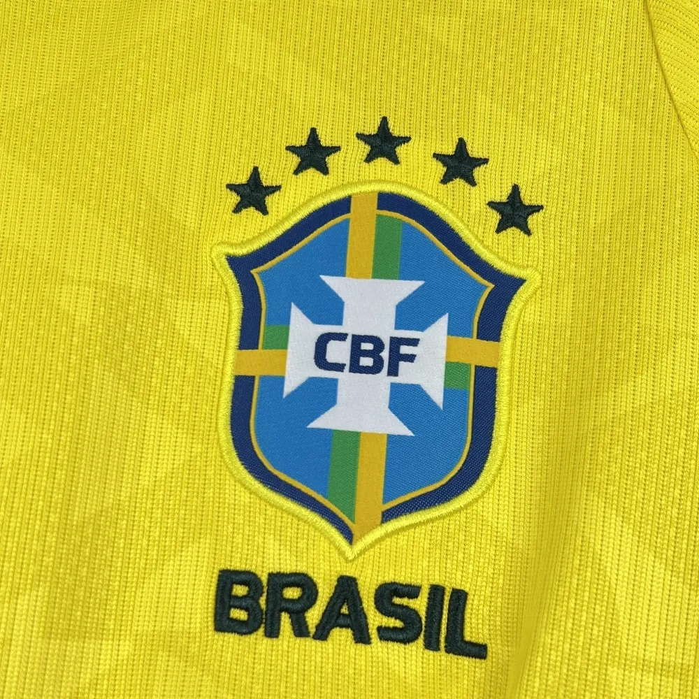 Brazil 2026 World Cup Home Short Sleeve Kit & Jersey Fan Version