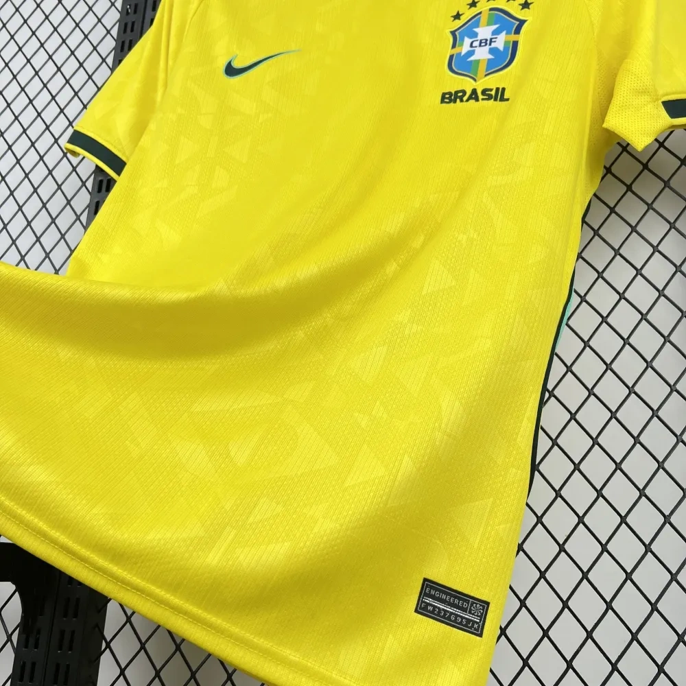 Brazil 2026 World Cup Home Short Sleeve Kit & Jersey Fan Version