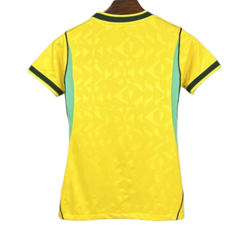 Brazil 2026 World Cup Home Women's Short Sleeve Jersey Fan Version